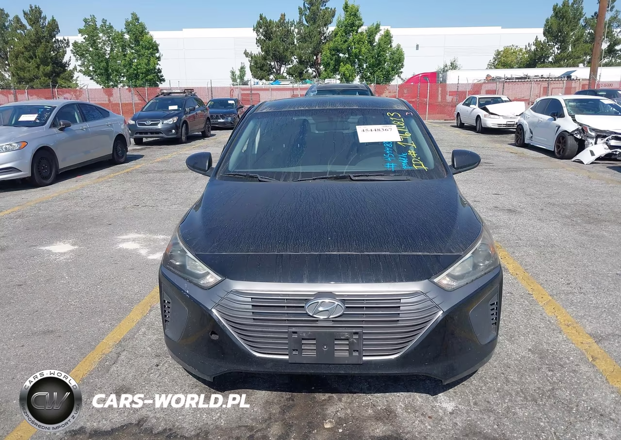 2018 Hyundai Ioniq Hybrid Blue VIN:KMHC65LC7JU095533 - 12