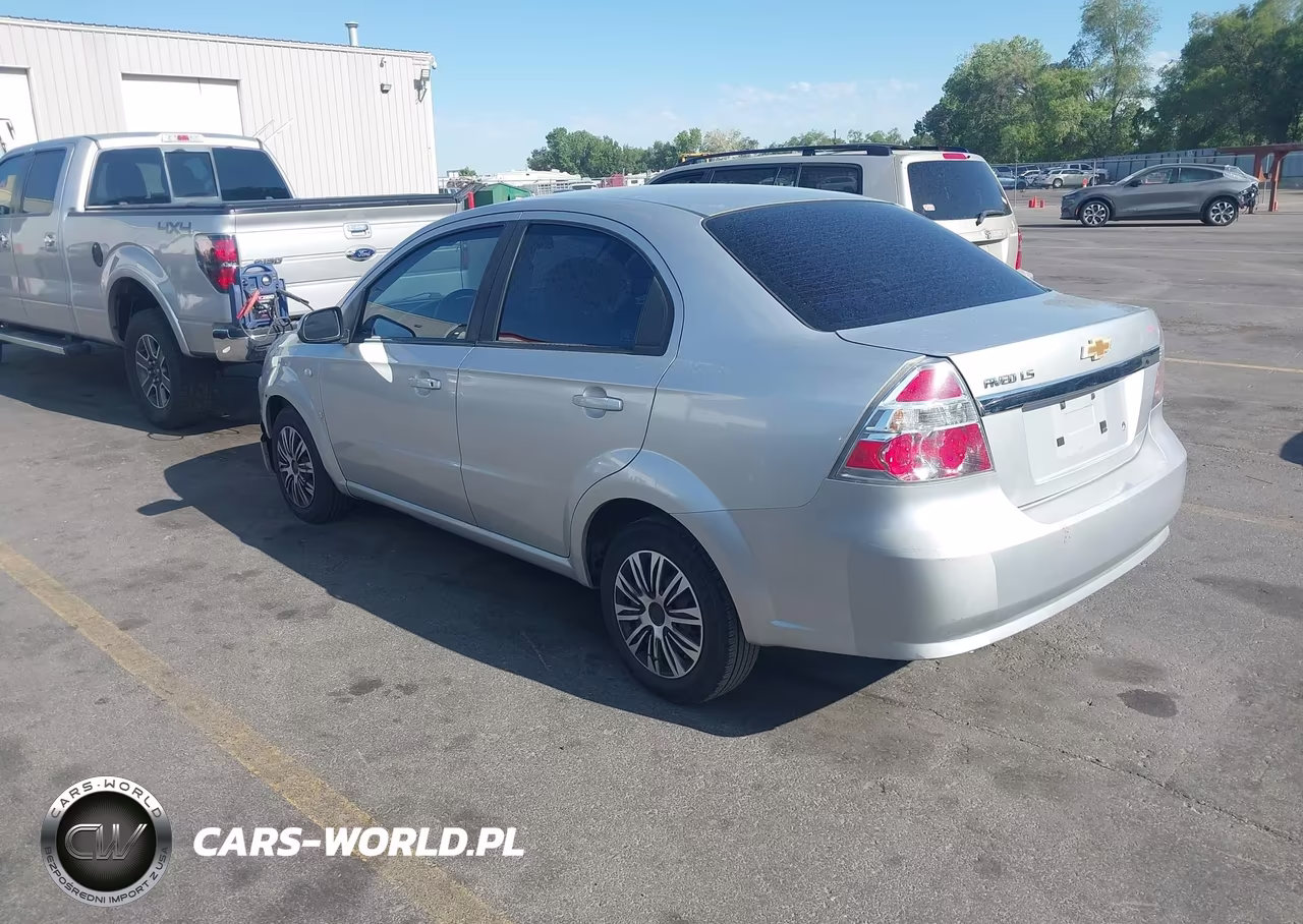 2008 Chevrolet Aveo Ls VIN:KL1TD56678B101246 - 3