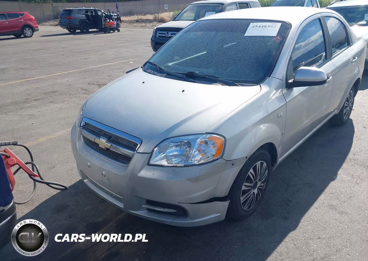 2008 Chevrolet Aveo Ls VIN:KL1TD56678B101246 - 6