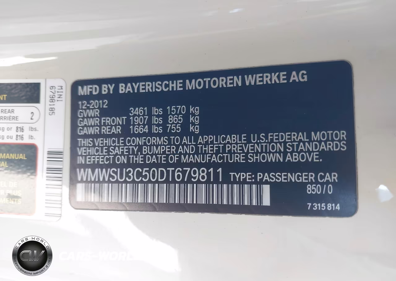 2013 Mini Hardtop Cooper VIN:WMWSU3C50DT679811 - 9