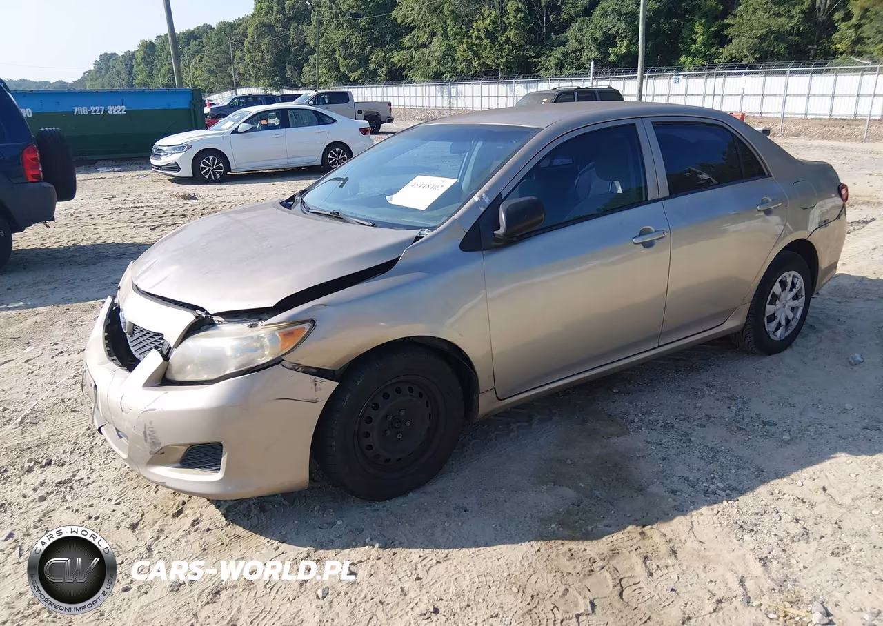 2009 Toyota Corolla VIN:2T1BU40E49C162166 - 2