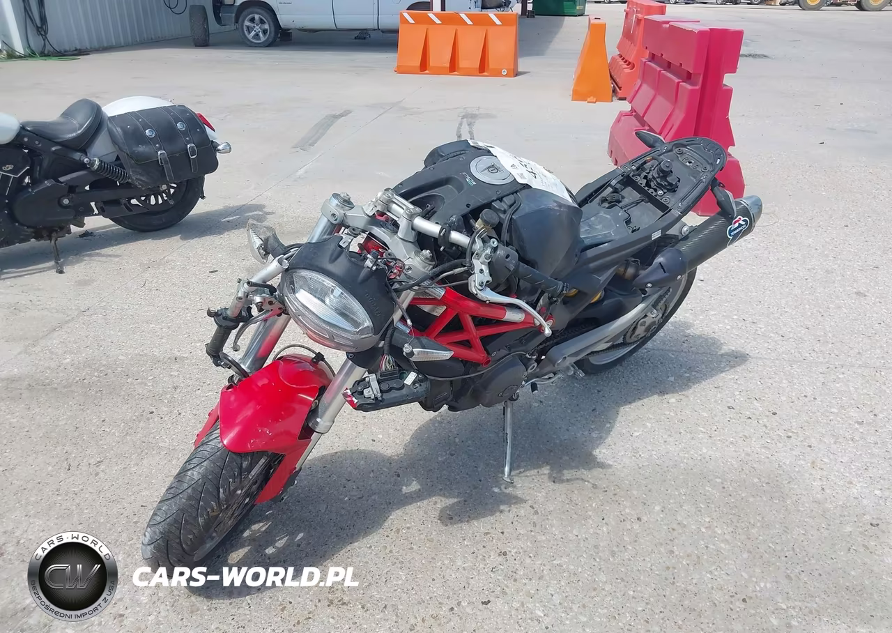 2009 Ducati Monster 1100-Base-S VIN:ZDM1RACP29B019079 - 2