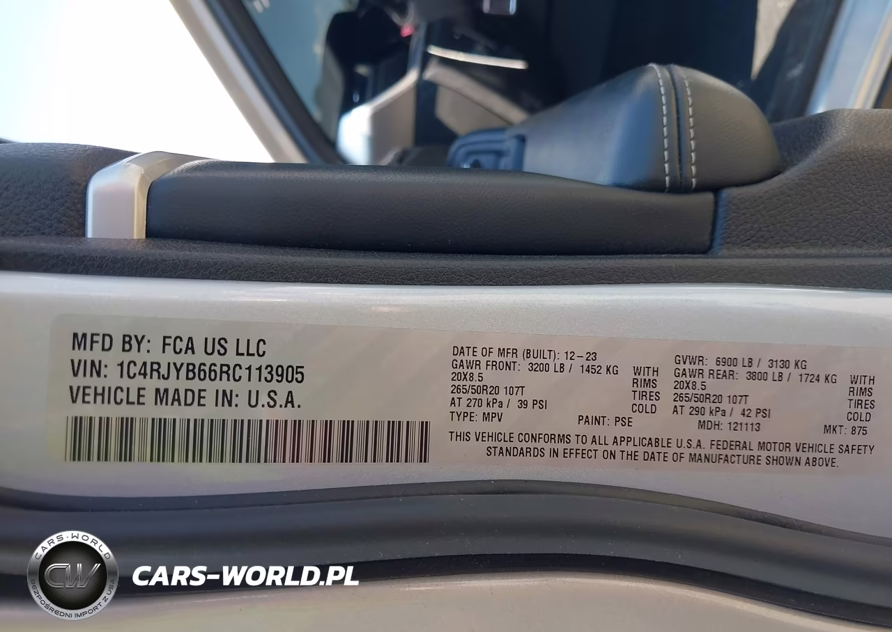 2024 Jeep Grand Cherokee 4Xe VIN:1C4RJYB66RC113905 - 9