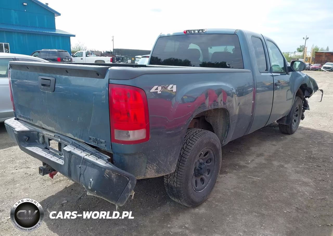 2007 GMC Sierra 1500 Work Truck VIN:1GTEK19C37Z609284 - 4