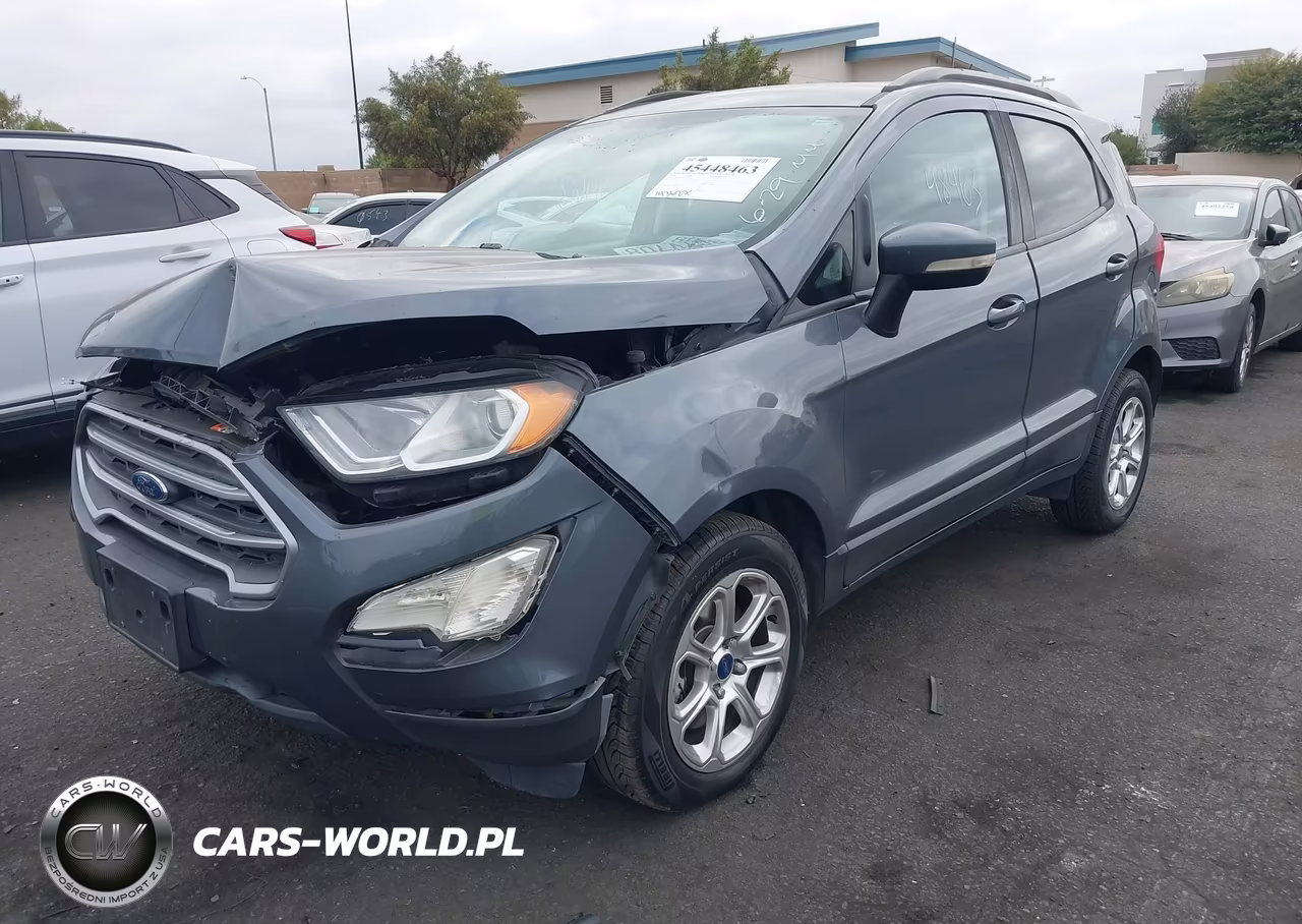 2018 Ford Ecosport Se VIN:MAJ3P1TE4JC208104 - 2