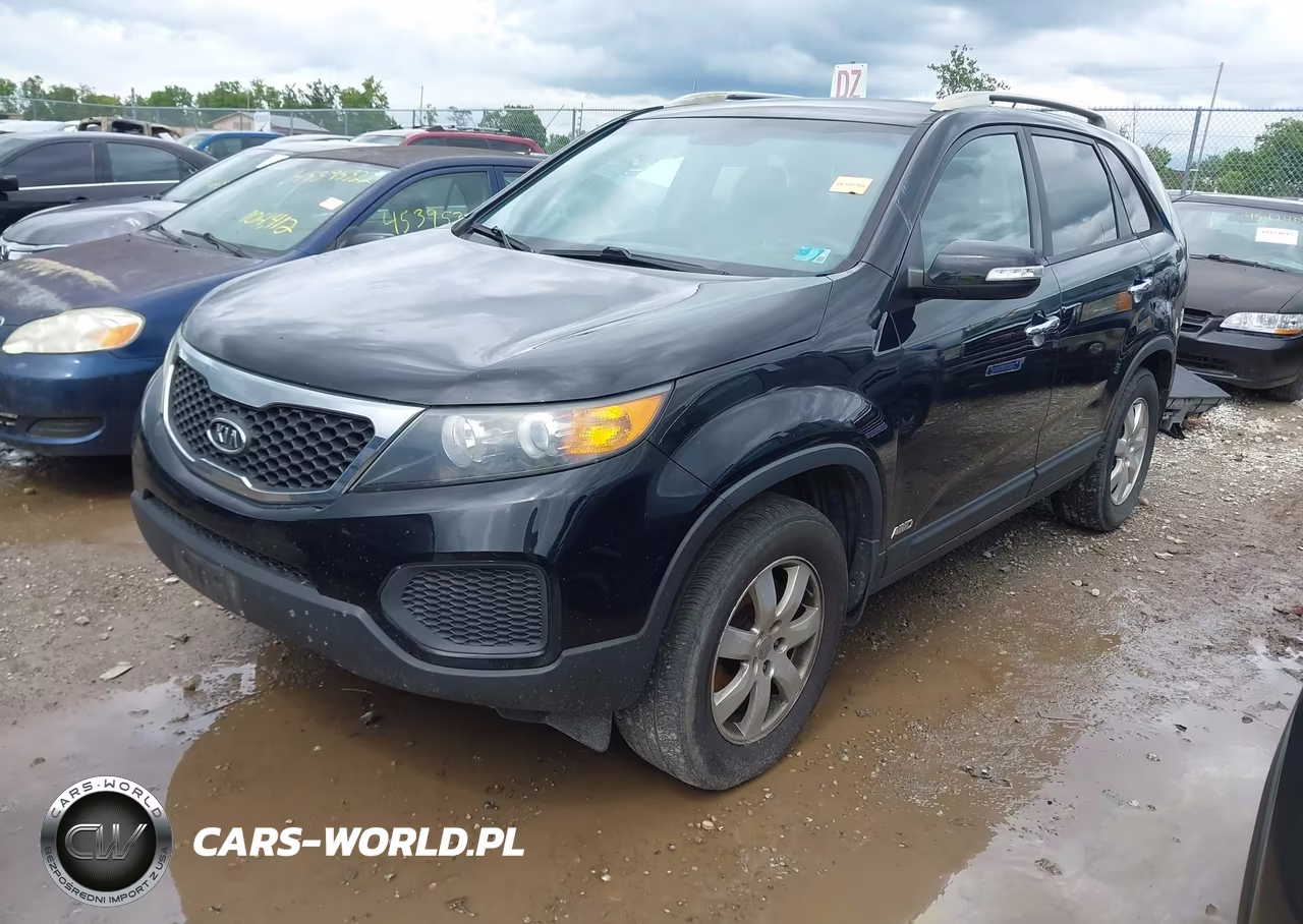 2013 Kia Sorento Lx V6 VIN:5XYKTDA22DG327510 - 2