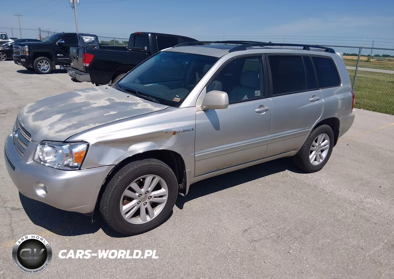 2007 Toyota Highlander Hybrid V6 (2 Rows) (Cvt-E) VIN:JTEHW21A870038537 - 2