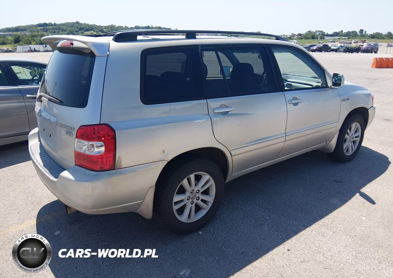 2007 Toyota Highlander Hybrid V6 (2 Rows) (Cvt-E) VIN:JTEHW21A870038537 - 4