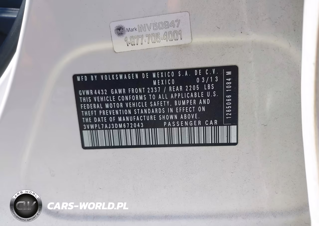 2013 Volkswagen Jetta Sportwagen 2.0L Tdi VIN:3VWPL7AJ3DM672043 - 9