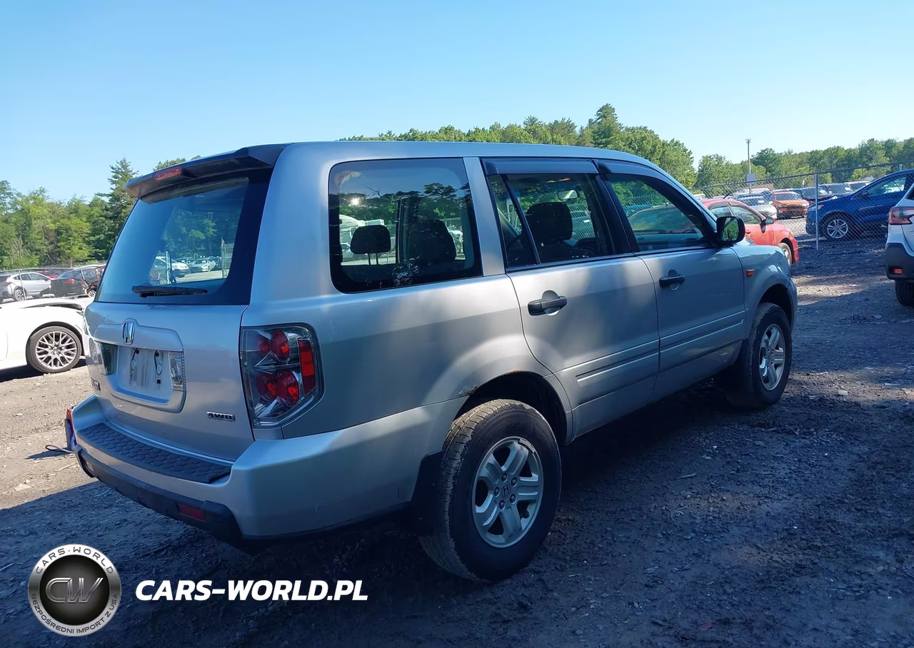 2006 Honda Pilot Lx VIN:2HKYF18156H519769 - 4