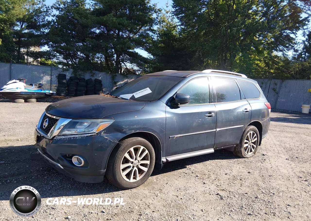 2016 Nissan Pathfinder Sv VIN:5N1AR2MM9GC614830 - 2
