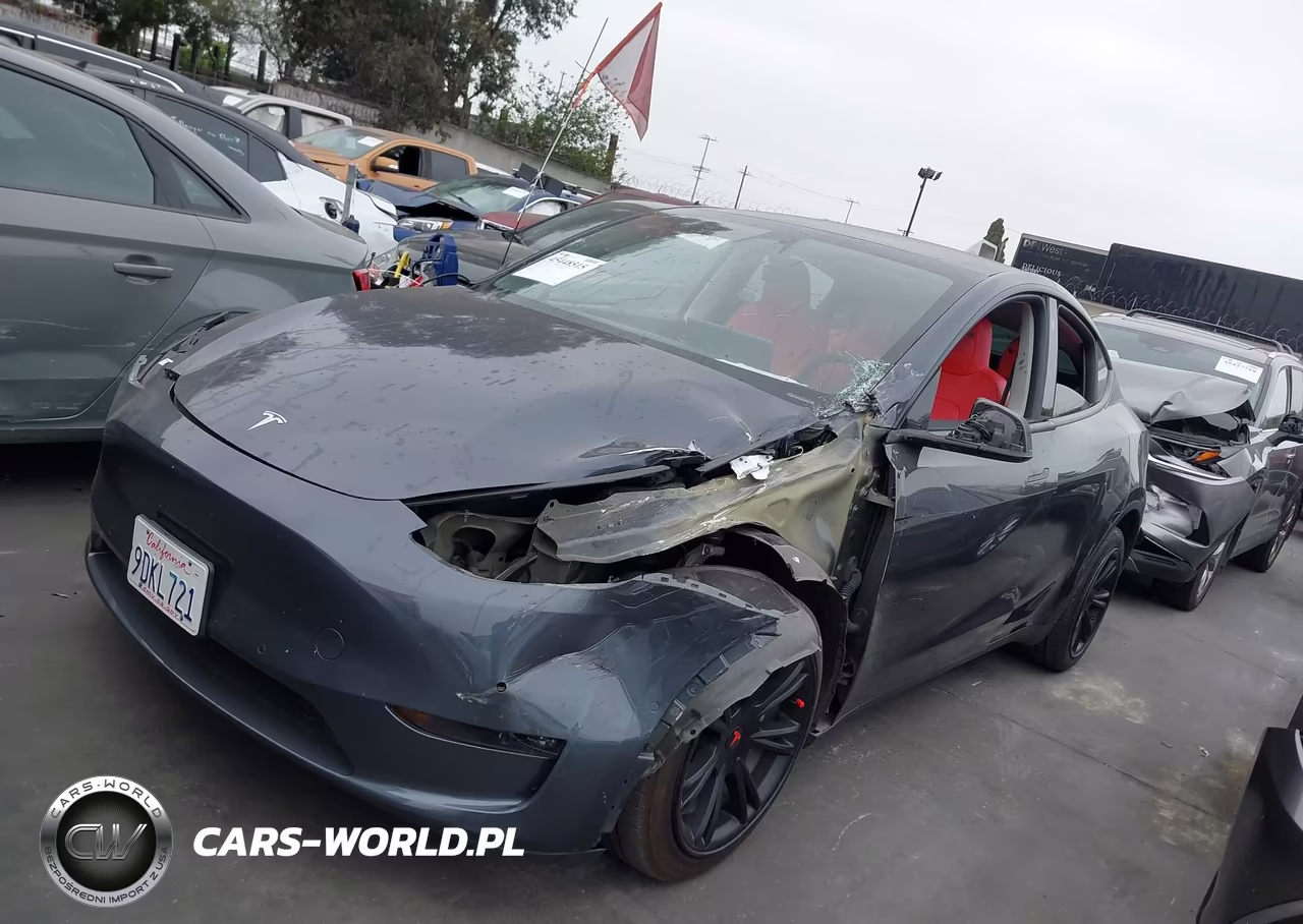 2022 Tesla Model Y Long Range Dual Motor All-Wheel Drive VIN:7SAYGDEE9NA020010 - 2
