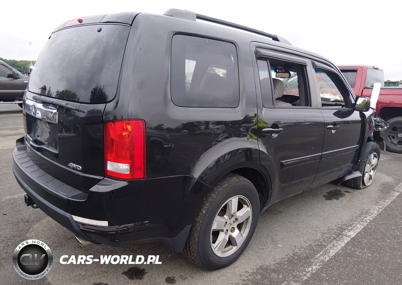 2011 Honda Pilot Ex-L VIN:5FNYF4H58BB027380 - 4