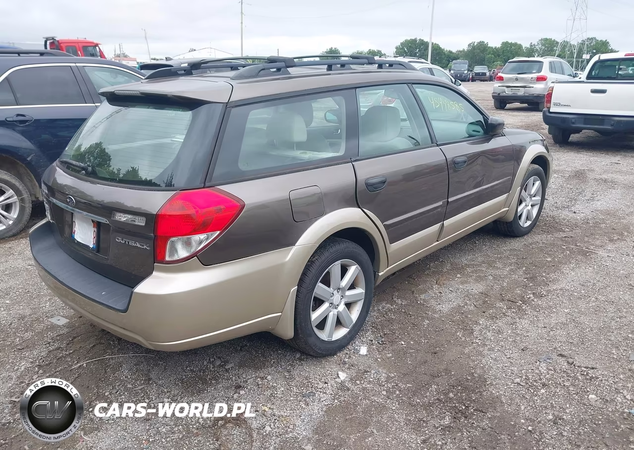2008 Subaru Outback (Natl) I-Ll Bean W-Nav-Ll Bean W-Nav-Vdc VIN:4S4BP61C087318506 - 4
