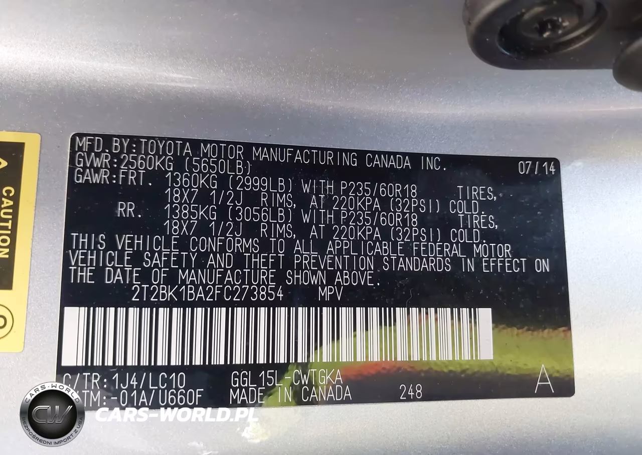2015 Lexus Rx 350 VIN:2T2BK1BA2FC273854 - 9