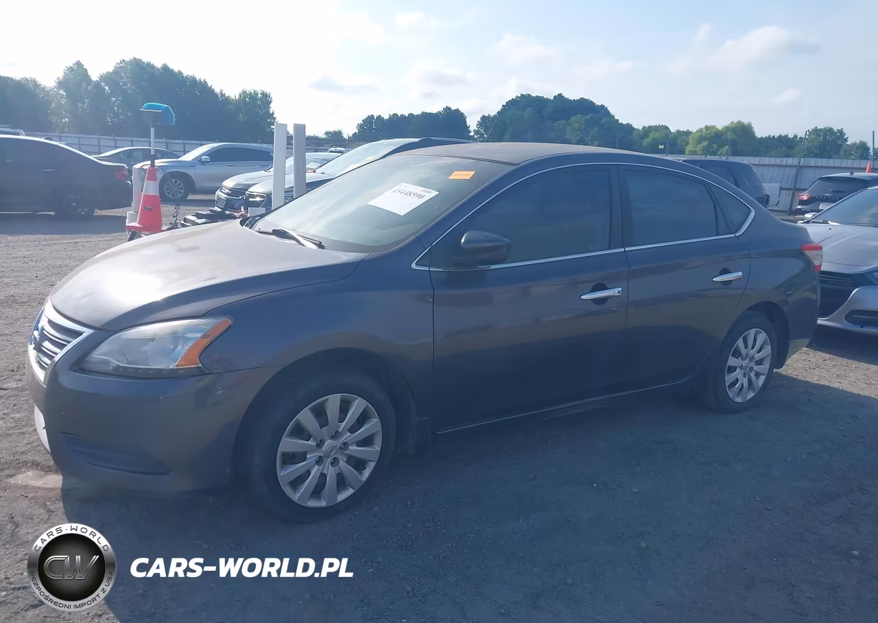 2015 Nissan Sentra Sv VIN:3N1AB7AP2FY254491 - 2