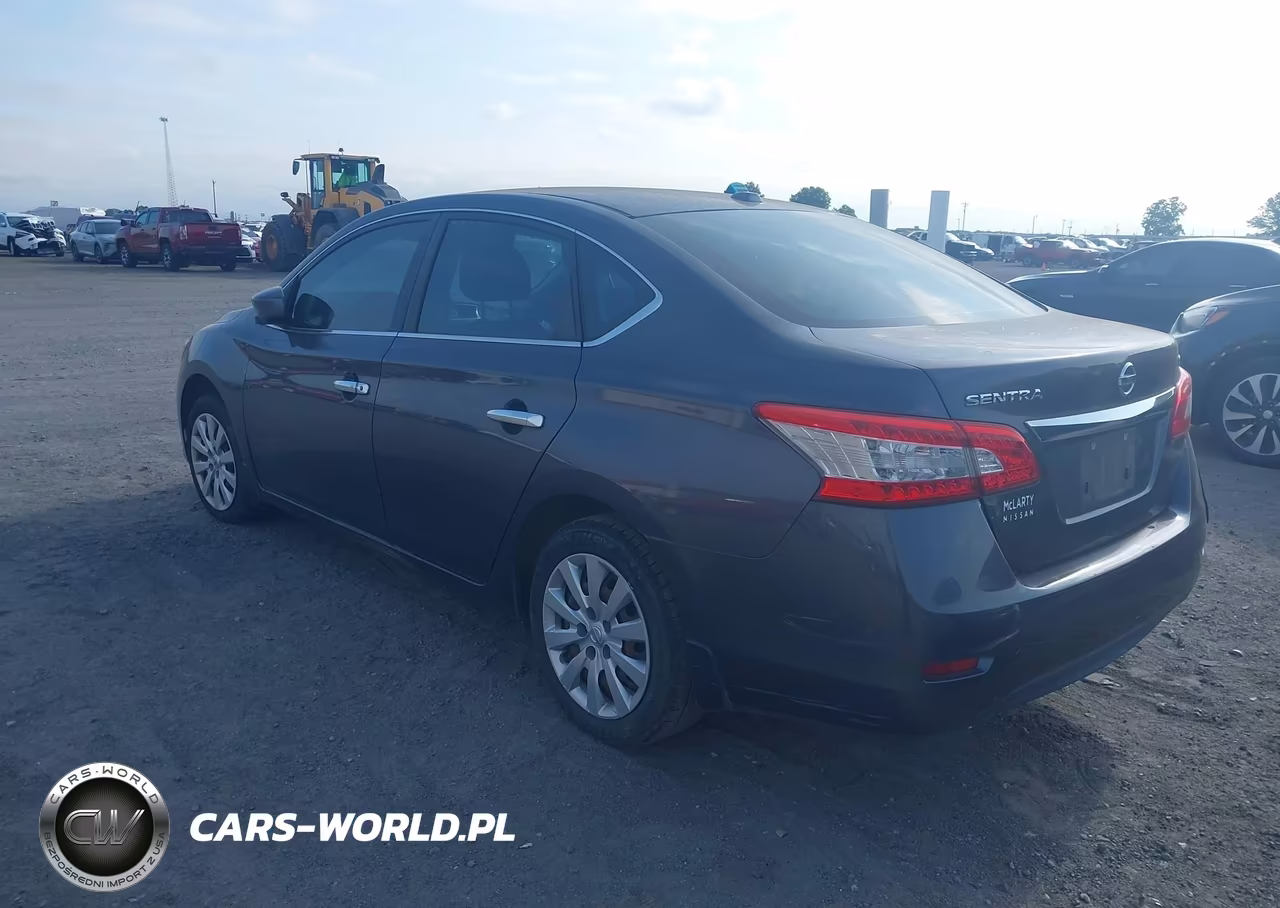 2015 Nissan Sentra Sv VIN:3N1AB7AP2FY254491 - 3