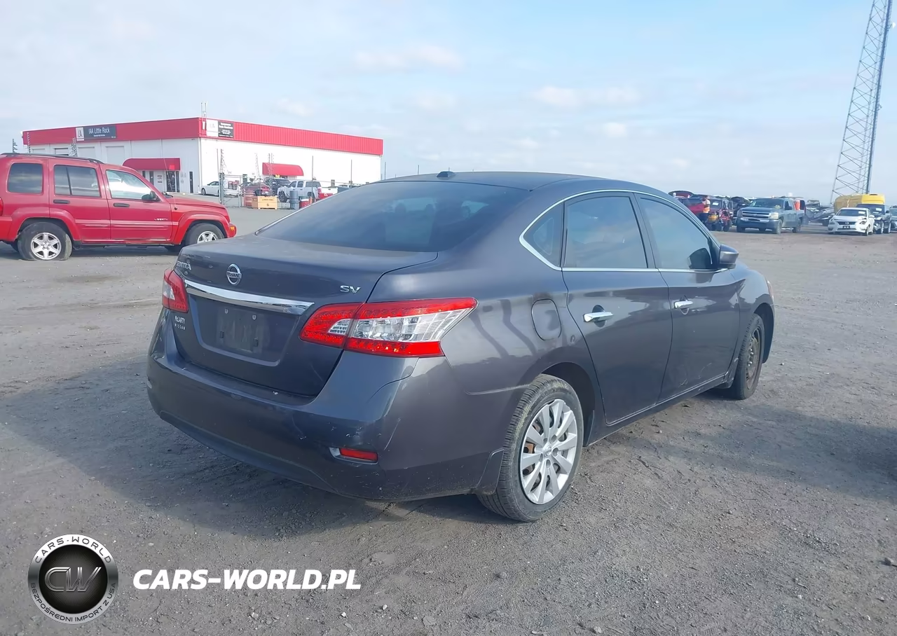 2015 Nissan Sentra Sv VIN:3N1AB7AP2FY254491 - 4