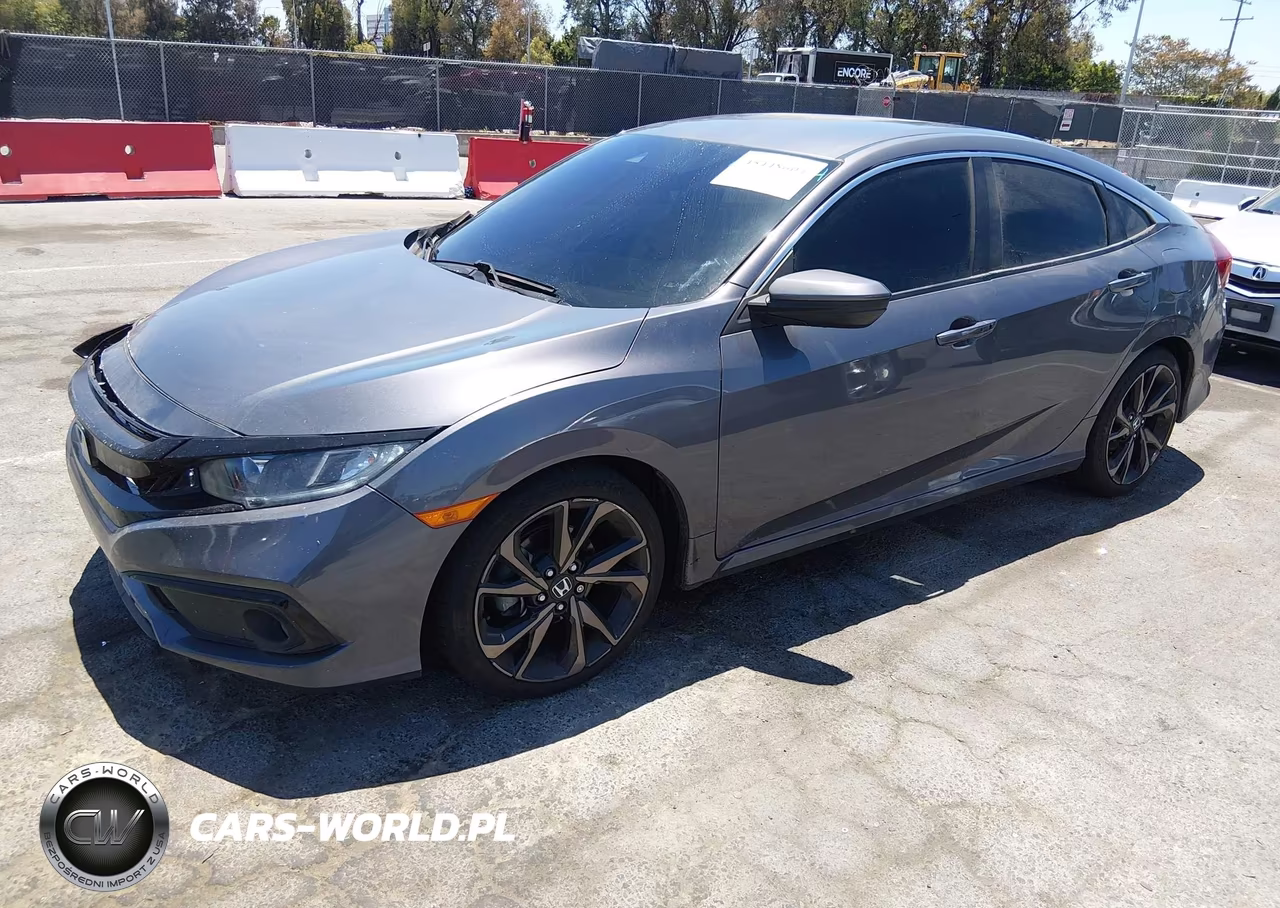 2020 Honda Civic Sport VIN:19XFC2F80LE213620 - 2