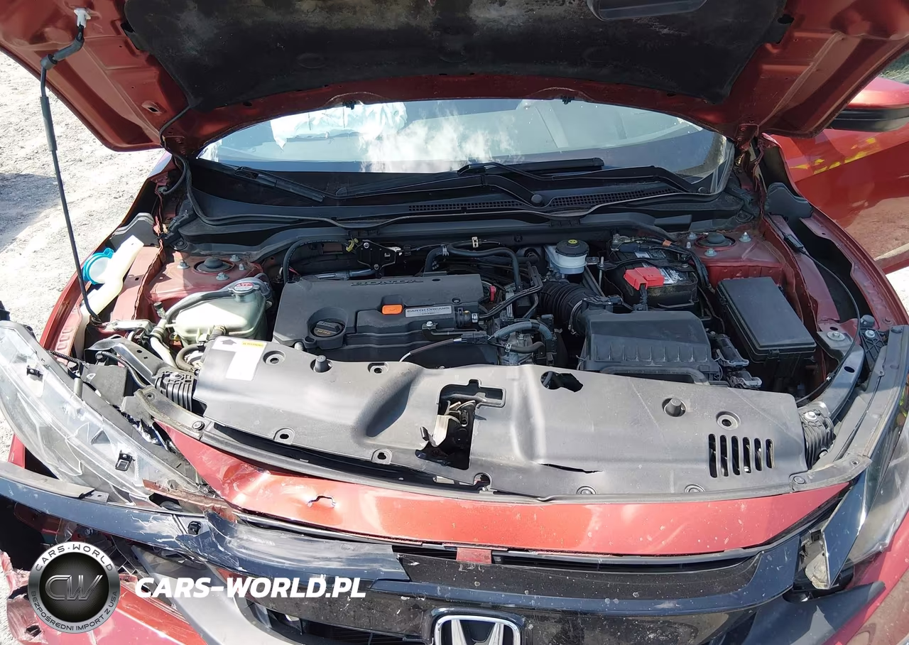 2019 Honda Civic Lx VIN:19XFC2F61KE005744 - 10