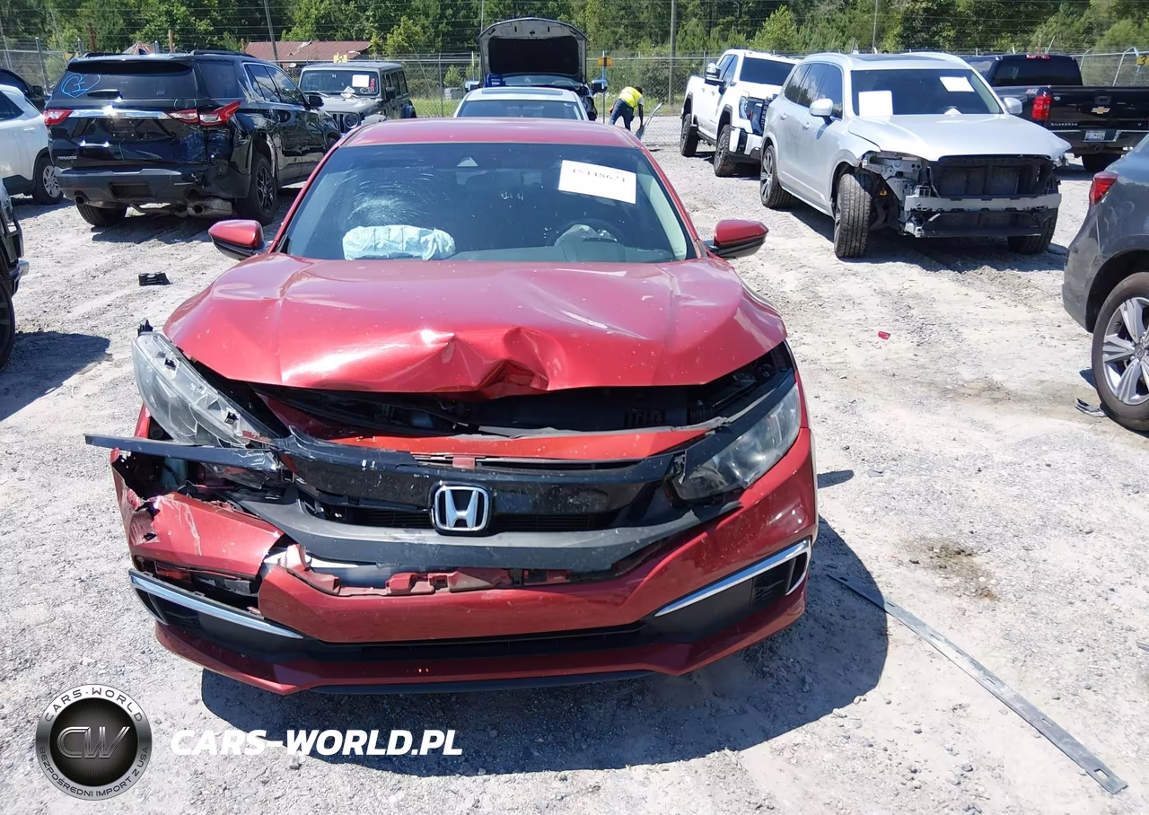 2019 Honda Civic Lx VIN:19XFC2F61KE005744 - 13