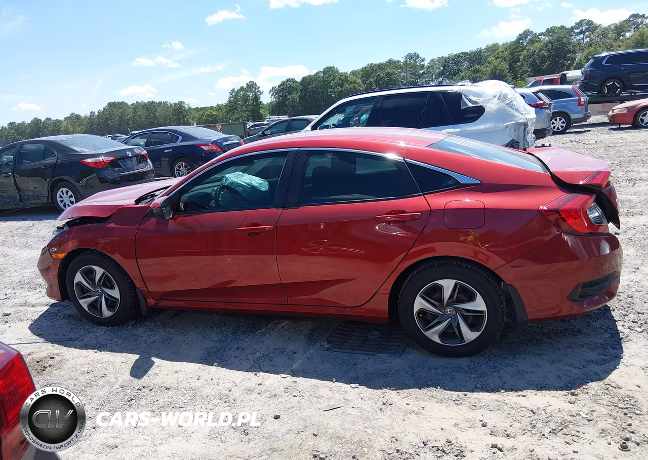 2019 Honda Civic Lx VIN:19XFC2F61KE005744 - 15