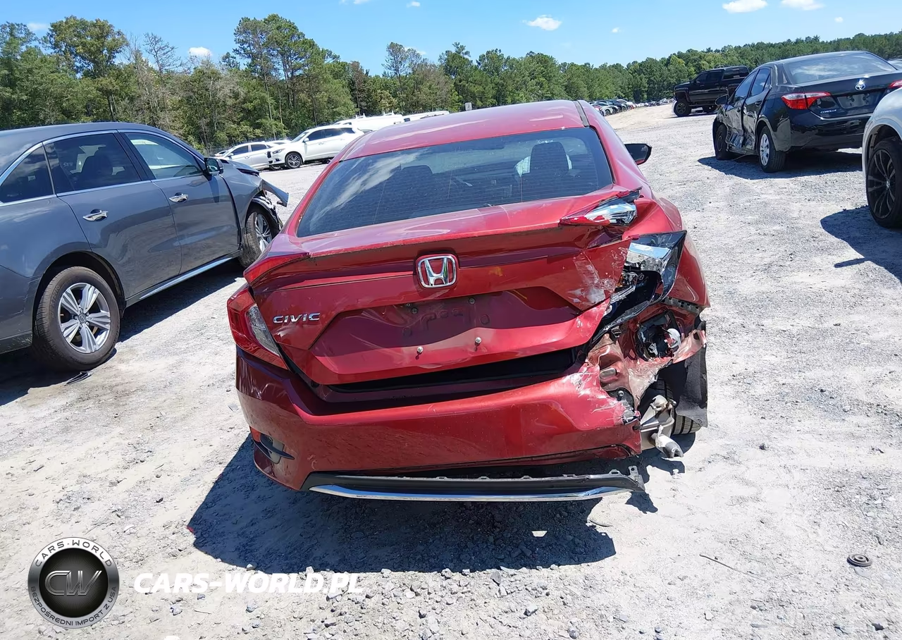 2019 Honda Civic Lx VIN:19XFC2F61KE005744 - 17