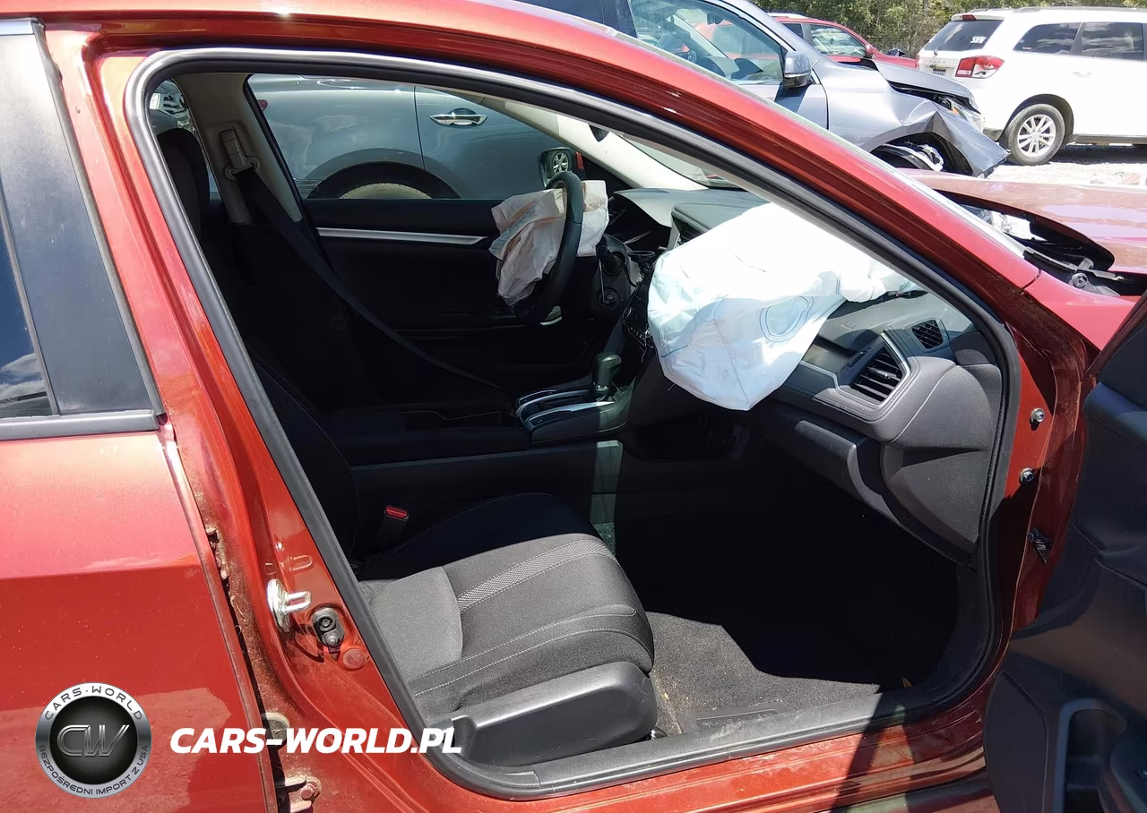 2019 Honda Civic Lx VIN:19XFC2F61KE005744 - 5