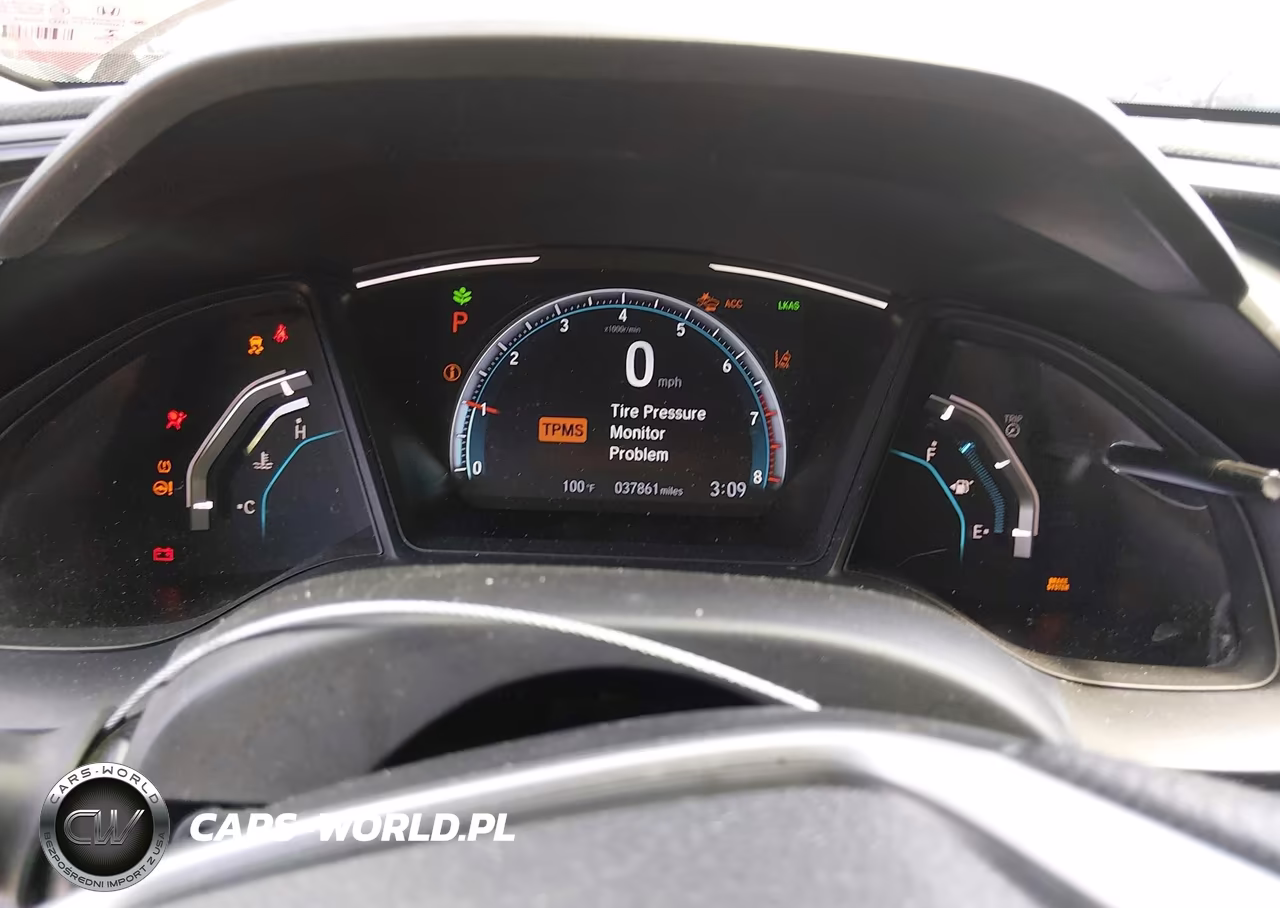 2019 Honda Civic Lx VIN:19XFC2F61KE005744 - 7