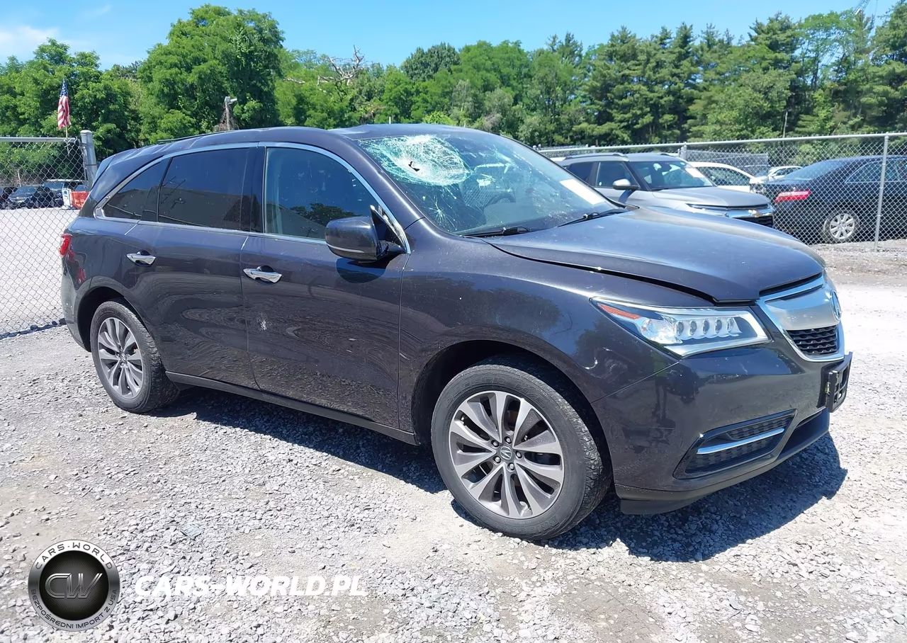 2016 Acura Mdx Technology Acurawatch Plus Packages-Technology Package – zdjęcie 1 z 16