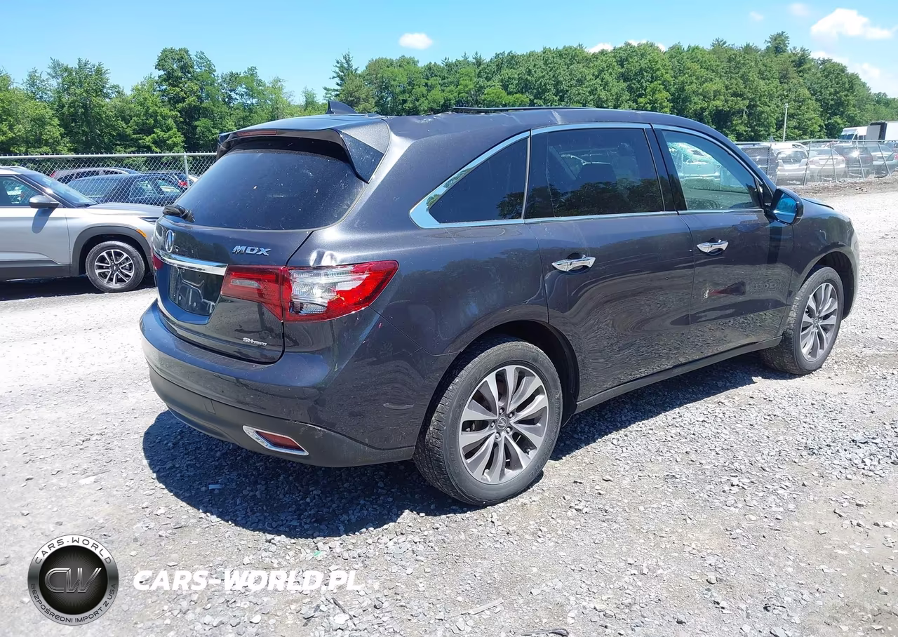 2016 Acura Mdx Technology Acurawatch Plus Packages-Technology Package VIN:5FRYD4H46GB057948 - 4