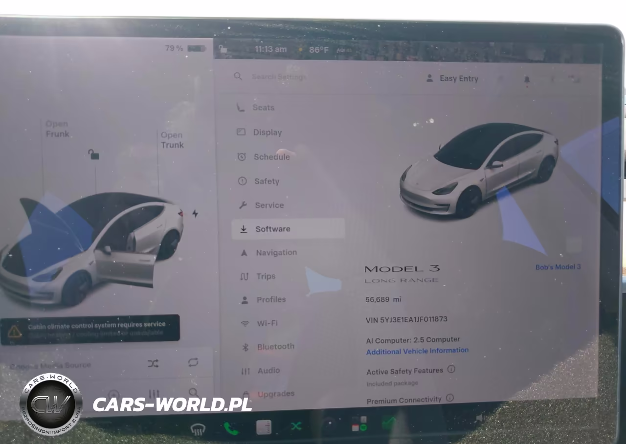 2018 Tesla Model 3 Long Range-Mid Range VIN:5YJ3E1EA1JF011873 - 7
