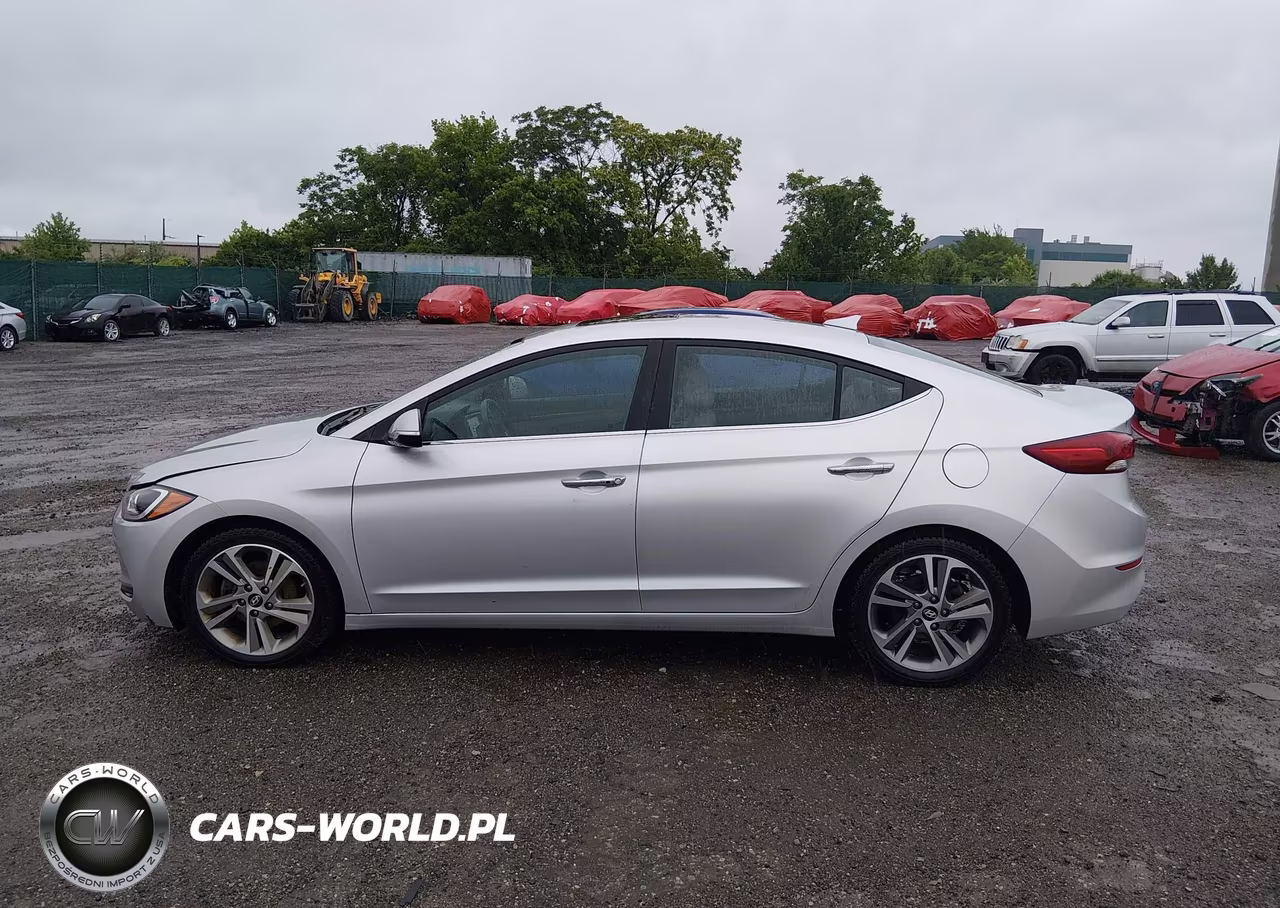 2017 Hyundai Elantra Limited VIN:5NPD84LF8HH041413 - 14