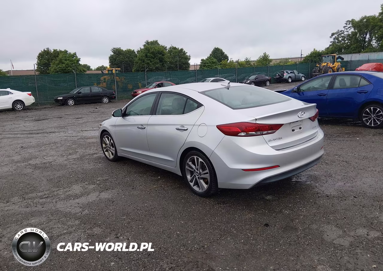 2017 Hyundai Elantra Limited VIN:5NPD84LF8HH041413 - 3