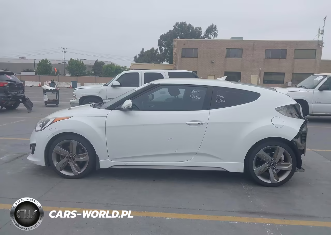 2014 Hyundai Veloster Turbo W-Black VIN:KMHTC6AE9EU183198 - 15