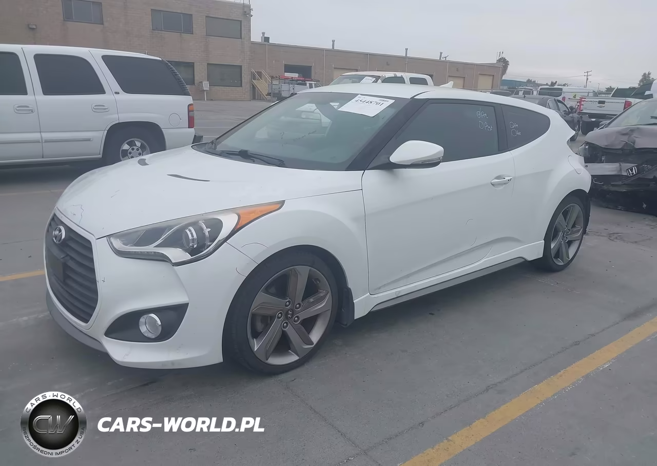 2014 Hyundai Veloster Turbo W-Black VIN:KMHTC6AE9EU183198 - 2