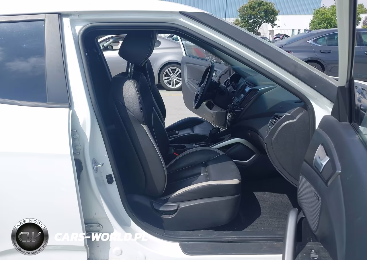 2014 Hyundai Veloster Turbo W-Black VIN:KMHTC6AE9EU183198 - 5