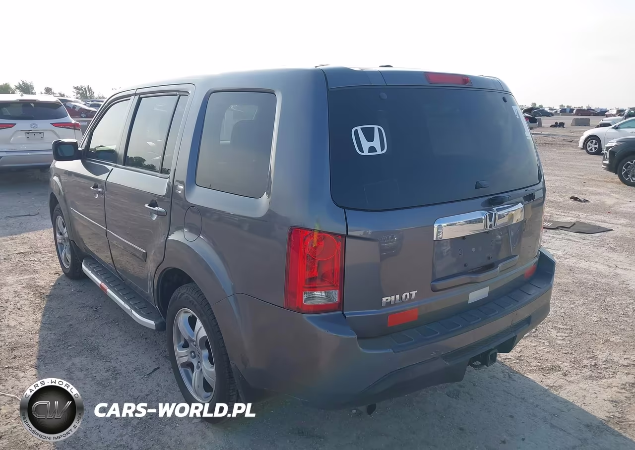 2014 Honda Pilot Ex-L VIN:5FNYF3H55EB011118 - 3