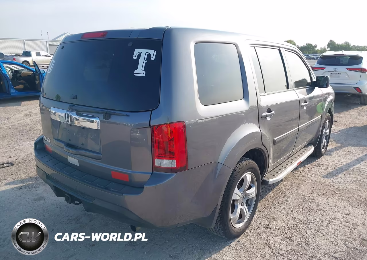 2014 Honda Pilot Ex-L VIN:5FNYF3H55EB011118 - 4