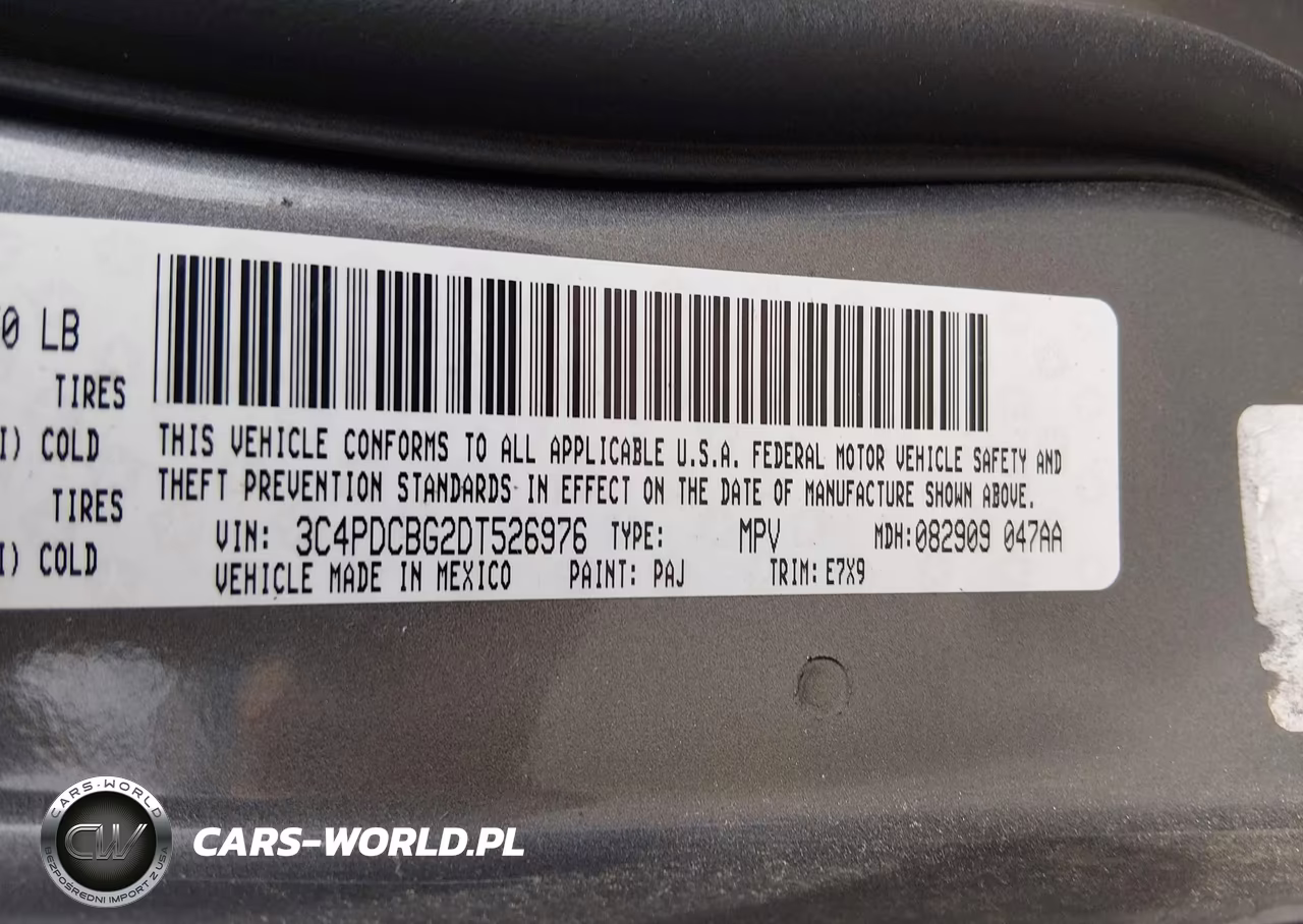 2013 Dodge Journey Sxt VIN:3C4PDCBG2DT526976 - 9