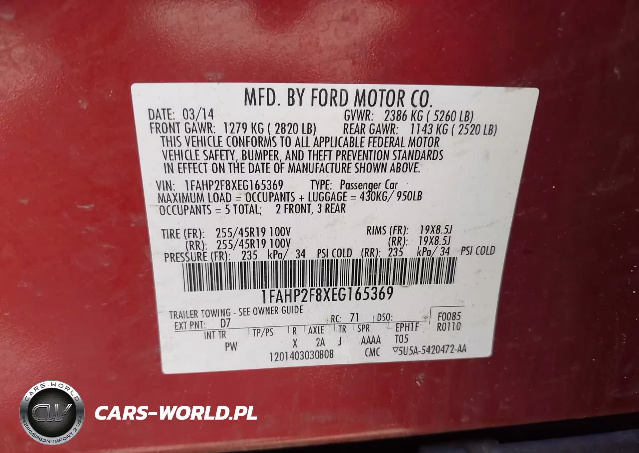 2014 Ford Taurus Limited VIN:1FAHP2F8XEG165369 - 9