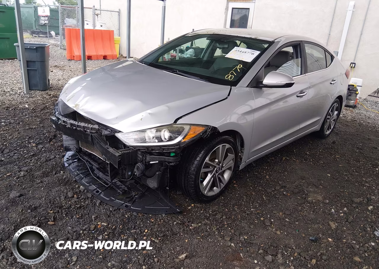 2017 Hyundai Elantra Limited VIN:5NPD84LF5HH075356 - 2