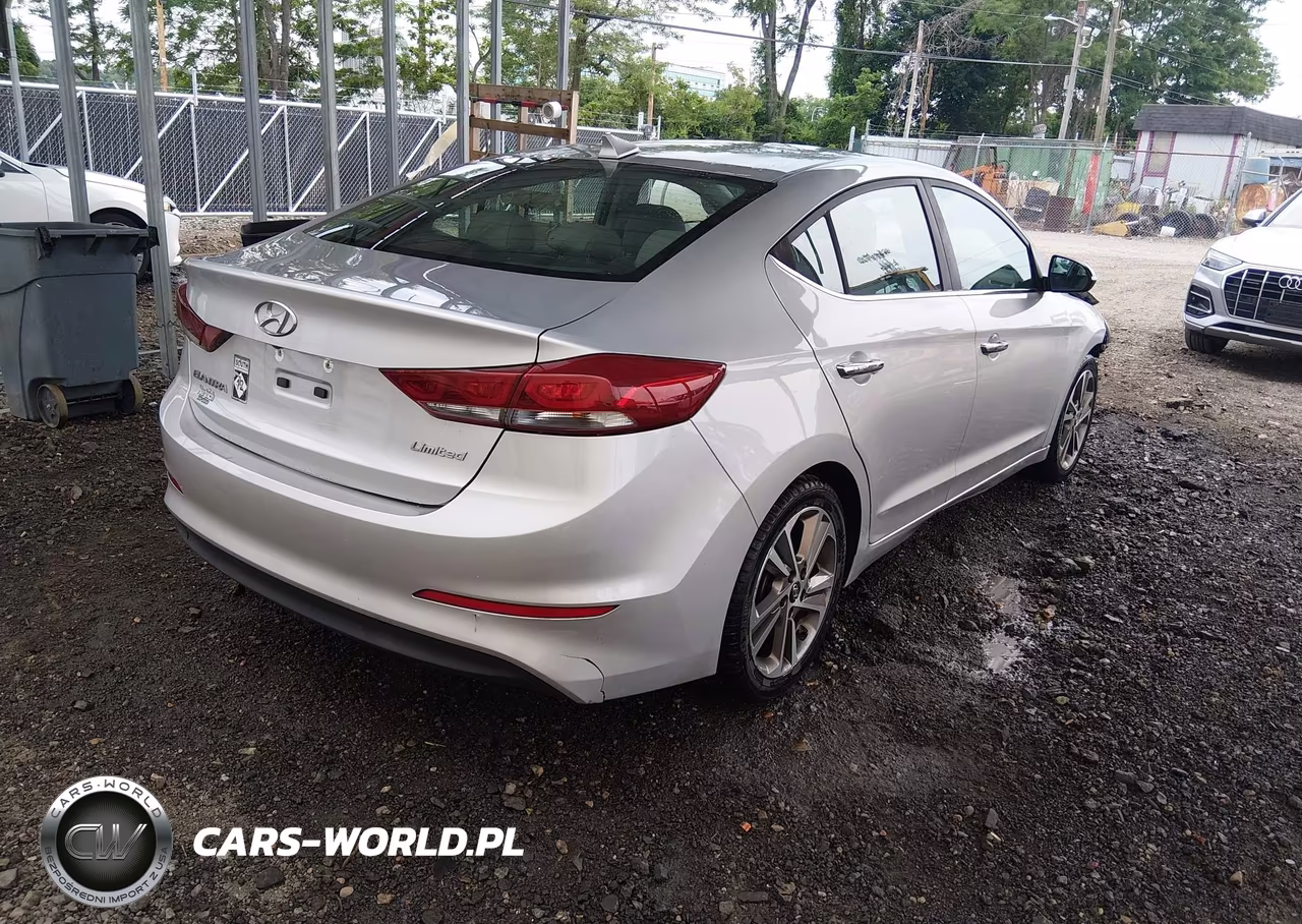 2017 Hyundai Elantra Limited VIN:5NPD84LF5HH075356 - 4