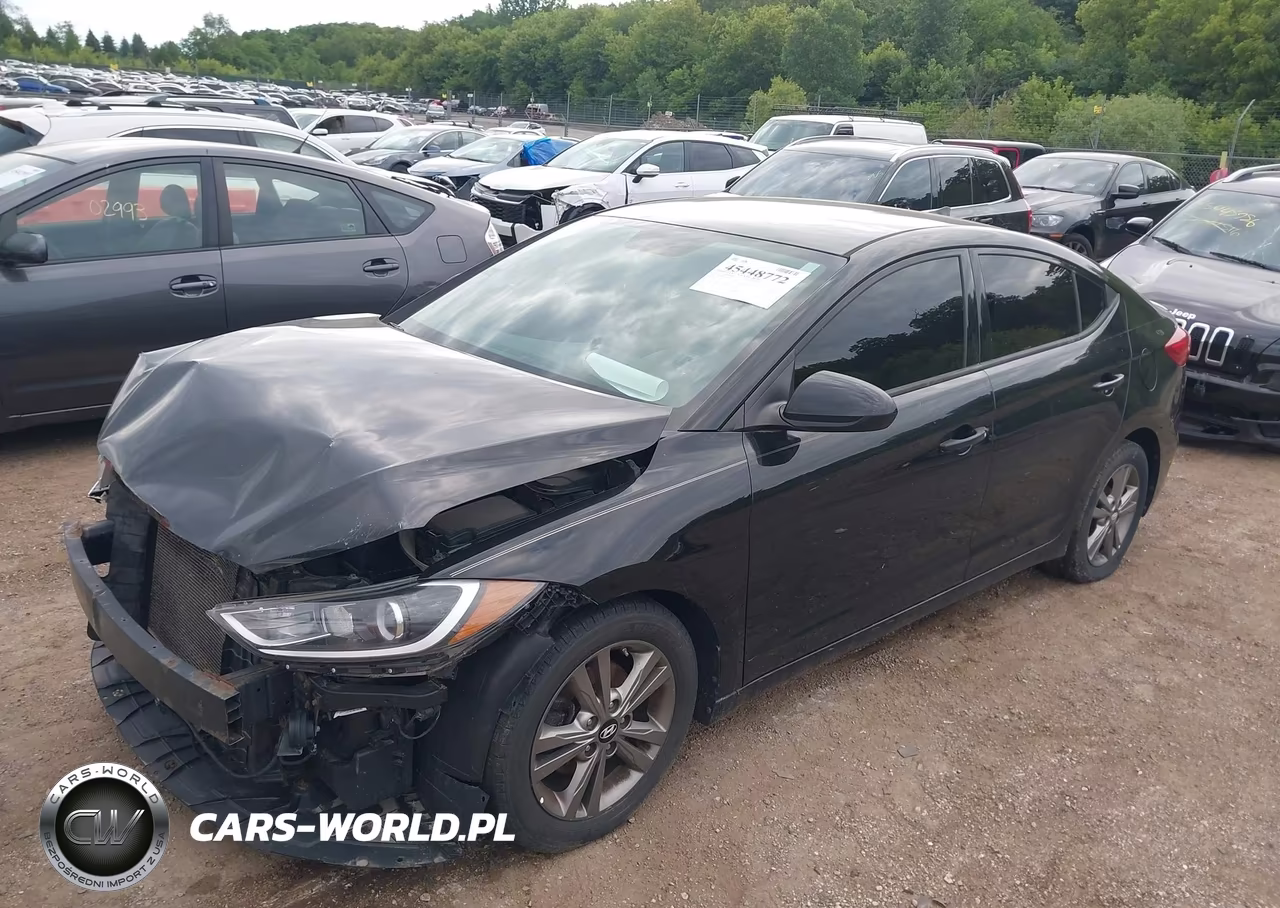 2017 Hyundai Elantra Se VIN:5NPD84LF2HH004437 - 2