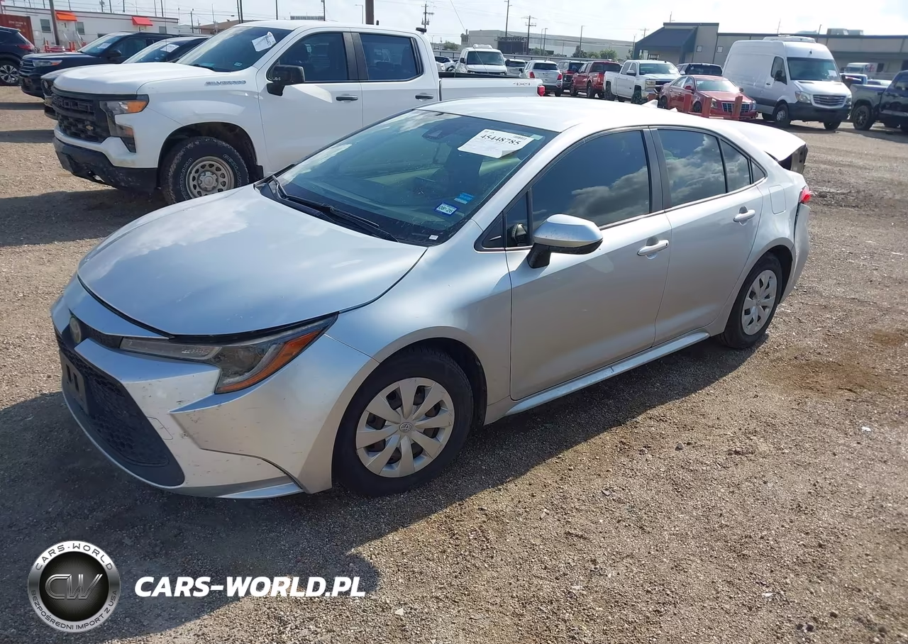 2020 Toyota Corolla L VIN:JTDDPRAE0LJ076263 - 2