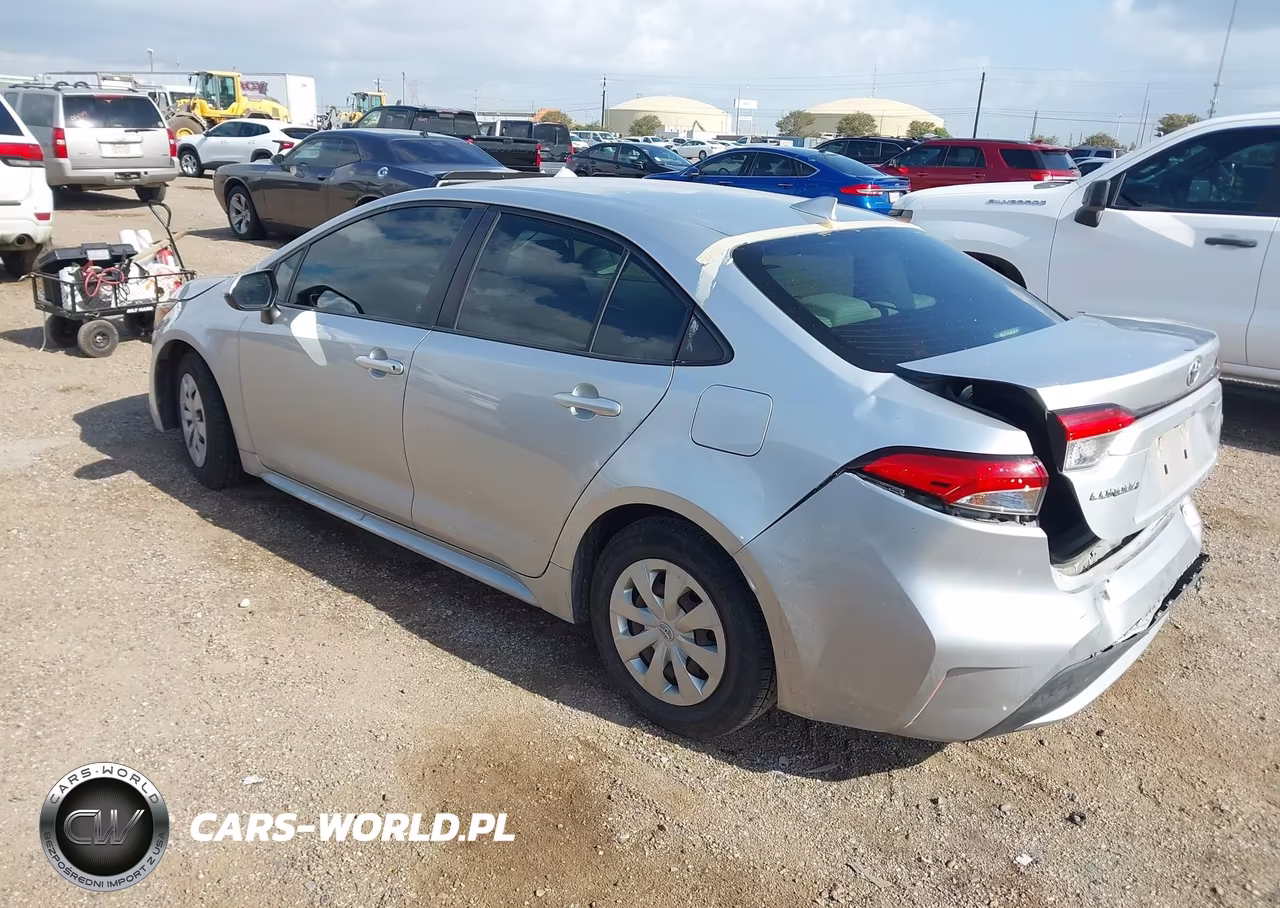 2020 Toyota Corolla L VIN:JTDDPRAE0LJ076263 - 3