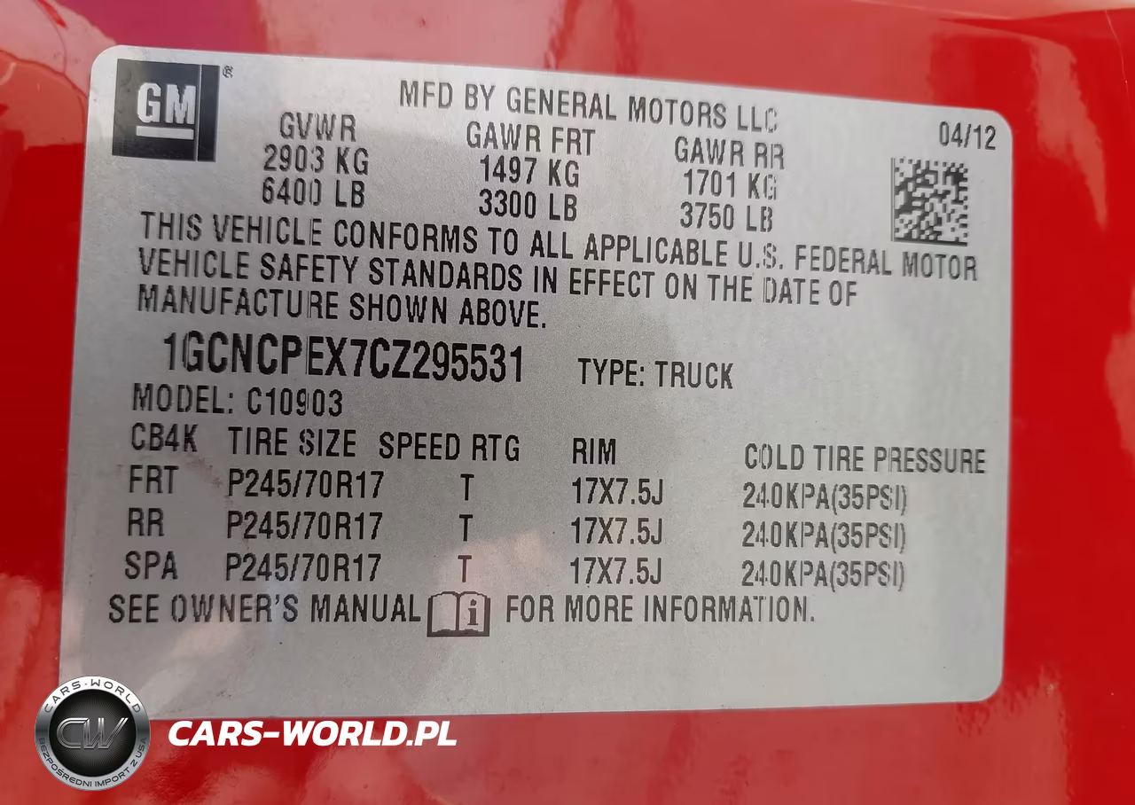 2012 Chevrolet Silverado 1500 Work Truck VIN:1GCNCPEX7CZ295531 - 9