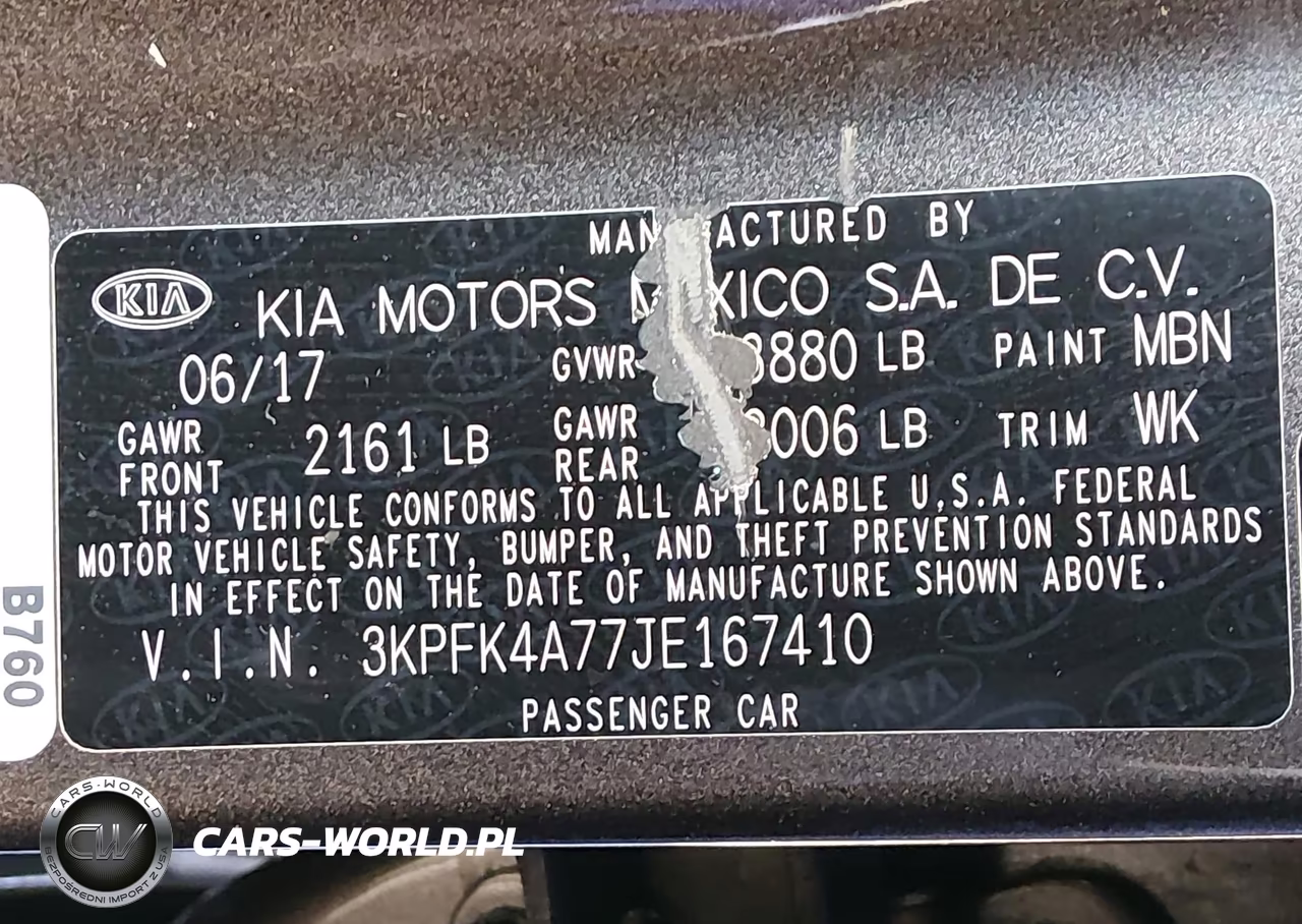 2018 Kia Forte Lx VIN:3KPFK4A77JE167410 - 9