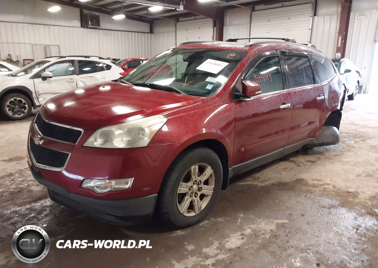 2010 Chevrolet Traverse Lt VIN:1GNLVGED8AS133492 - 2