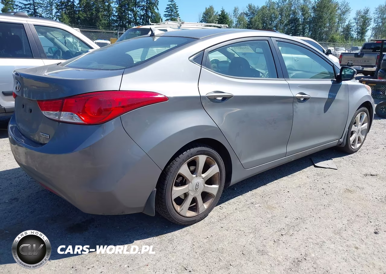2013 Hyundai Elantra Limited VIN:5NPDH4AE6DH163045 - 4